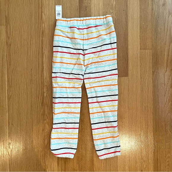 [3 for $15] BNWT OLD NAVY Rainbow Striped Joggers (5T) - Picture 4 of 6